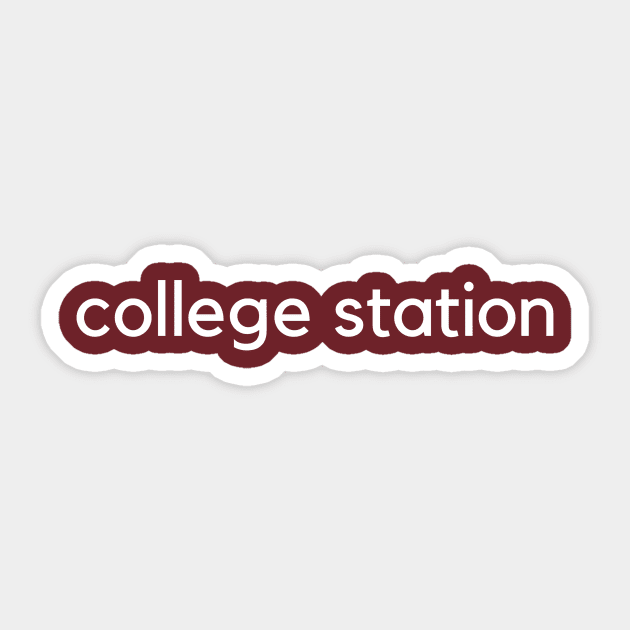 college station Sticker by HeyDay McRae